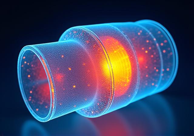 Simulation thermique d'un composant de turbine en alliage